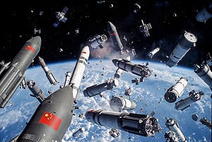 中國亂丟「太空垃圾」！2021至2025遺棄51枚火箭 將近美國12倍、俄羅斯50倍 