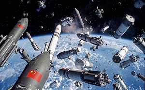 中國亂丟「太空垃圾」！2021至2025遺棄51枚火箭 將近美國12倍、俄羅斯50倍 