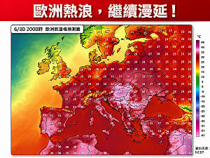 強聖嬰來勢洶洶！歐洲熱浪衝擊超越台灣 專家：嚴峻試煉才剛開始