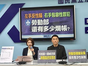 兒少性剝削前科犯連拿6000萬標案 藍委怒：民進黨還不查嗎