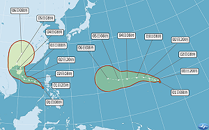 太平洋高壓增強！全台明起高溫上看38度 準雙颱將影響下週天氣