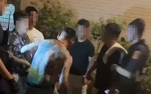 「蹦闆」率眾打人影片曝光！員警旁觀遭炎上 中壢警方澄清