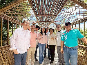 談好了？劉櫂豪同框陳瑩！鹿野步道提前完工 掀縣長選戰聯想