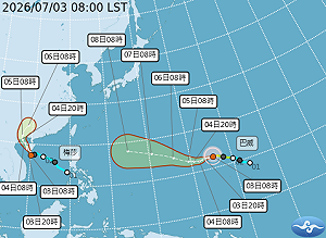 雙颱「巴威、梅莎」今晨成形！最新路徑、風雨時程一次看