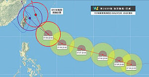 巴威轉彎關鍵倒數！氣象專家示警「又強又大」 9至11日慎防風雨
