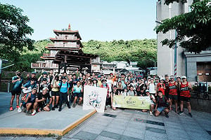 高雄運動觀光跑進柴山 「揹水一戰」主題日活動回饋山林