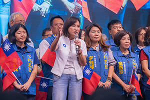 柯志恩鳳山後援會3千人擠爆    王金平讚：當選高雄市長前兆！