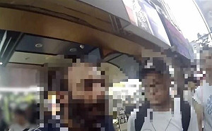 印度男酒醉大鬧西門町！騷擾女街頭藝人 警帶回派出所