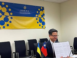 台灣助烏克蘭青年提升數位能力　強調續做堅定夥伴