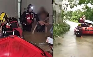 天漏了 一天降下65個西湖! 廣西特大暴雨釀水壩潰堤 珠江77支流超警洪水