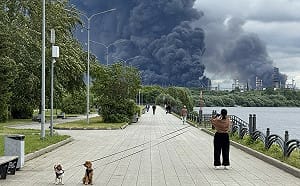 (影) 40天行動更深入！西伯利亞首發無人機警報 油庫、機場與軍事基地挨轟 