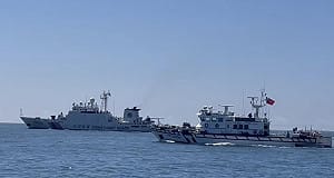 中國海警船颱風前夕侵擾金門  海巡全時嚴密監控強勢應對