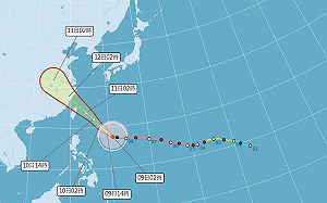 巴威颱風「又大又強」明晚觸陸！專家警告：恐直接登陸東北角