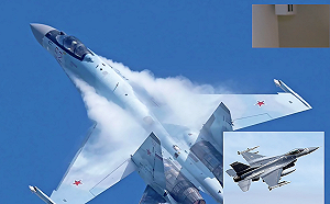 （影）疑遭烏3架F-16與愛國者聯手伏擊！俄Su-35戰機遭擊落 飛行員彈射逃生