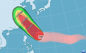強颱巴威進逼！基隆暴風侵襲率達100％  「這15縣市」有機會放颱風假