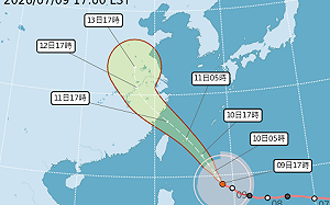 快訊》強颱巴威逼近！考量25年最大颱風　北北基桃宣布明天停班課