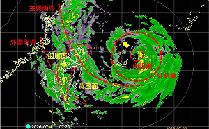 一圖拆解巴威颱風！今掃過台灣頭風雨最大 明起需防西南風降雨