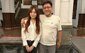 新竹市西區藍營呂孟侃退選　挺高虹安市府施淑婷投入議員選舉