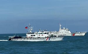「巴威」剛走…中國4艘海警船即襲擾金門　海巡強勢驅離