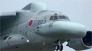 (影) 它長得像鴨嘴獸! 可壓制敵方通訊 日電子戰機「XEC-2」岐阜試飛