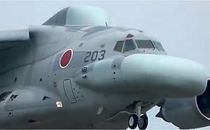 (影) 它長得像鴨嘴獸! 可壓制敵方通訊 日電子戰機「XEC-2」岐阜試飛