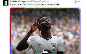 FIFA世足期間　偵測700萬則攻擊球員與工作人員貼文