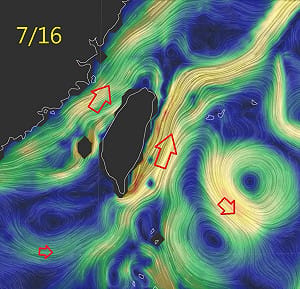 巴威颱風惹禍？中南部蚵棚直衝基隆 鄭明典：7/12後海流明顯增強