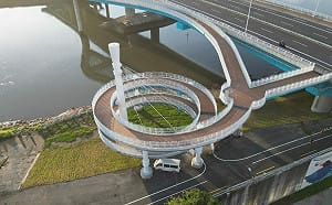 台北最新打卡熱點！民權大橋景觀橋完工  快來朝聖最美「天際之眼」