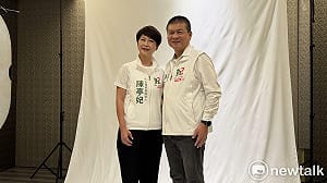 陳亭妃率台南隊拍合體定裝照展現團結氣勢  共同目標2026要贏2028更要贏