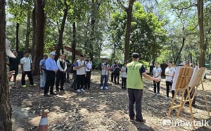 兼顧觀光發展與生態保護  陳亭妃漁光島北側道路會勘要求跨單位技術對接提出最佳方案
