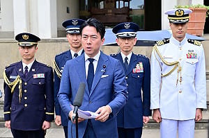 小泉進次郎再提核武問題 日本政府回應了！ 安保三文件是否修正則這麼說...