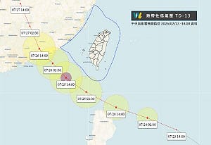 準「紅霞」颱風今晚進逼！氣象署會搶先日本發海警？專家揭10年前先例