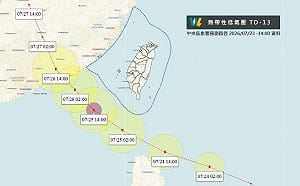 準「紅霞」颱風今晚進逼！氣象署會搶先日本發海警？專家揭10年前先例