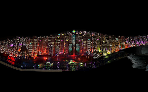 是85大樓！快去衛武營看世界級戶外光雕秀