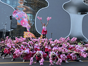 2017國際踩舞祭  南應科大《舞影隨形讚山櫻》典雅秀麗