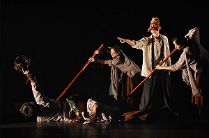 中國國家話劇院《羅剎國》台灣首演  最大皮影人物亮相