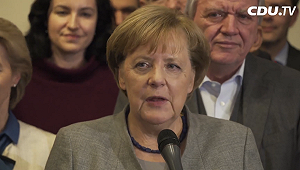 梅克爾組聯合政府談判破裂  可能提前大選