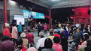 見面會「啟動」 江啟臣首攻甲安埔