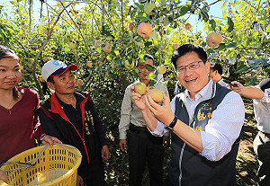 持續推動平和專案  林佳龍六上梨山