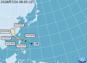 紅霞颱風今晚逼近！暴風半徑上看180公里 專家揭4無害通過條件
