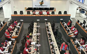 紅霞颱風發布海警  中央應變中心嚴密監控萬里溪堰塞湖溢流