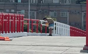 九如橋「鳥居圍籬」爆爭議　陳美雅：公共工程應兼顧文化與公共安全 