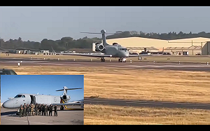 (影) 美軍大調兵! 「電子戰王牌」戰機突抵英、預警機沙國上空突發7700