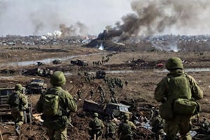 （影）9坦克、3火箭砲全毀! 數十戰車強攻頓涅茨克 俄軍裝甲縱隊遭重創