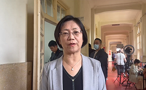 翁曉玲刪陸委會媒宣費更嗆梁文傑  他噴：按妳標準藍「這縣市」可比照辦理....