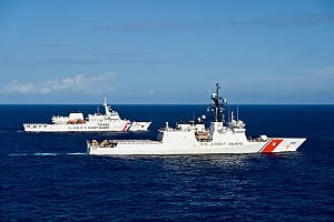 罕見主動公布台、美艦艇同框！ AIT表態支持台灣參與國際事務