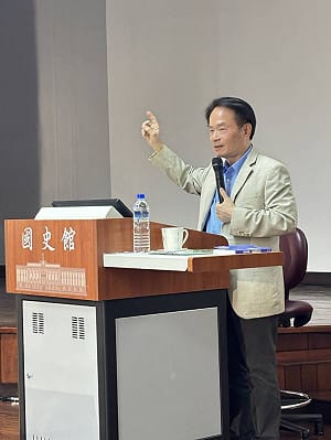 陳儀深任內最後一場館內演講　籲建立總統檔案制度：不能再靠私人交情搶救史料