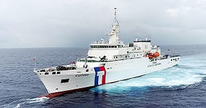 中國海警秀山艦編隊巡查「台灣以東」  海巡署駁「假執法」派台北艦監控