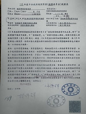 (影) 抓到了！藍委凍商圈補助鐵證 她秀提案文：「空殼商圈」誰說的？
