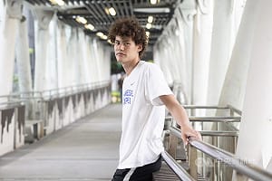 混血男籃好手陳卡特愛打2K　自曝天天喝珍奶